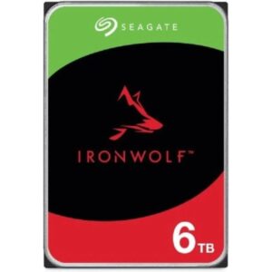 seagate ironwolf disco duro interno 3.5" sata 3 6tb nas