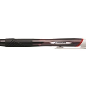 uni ball jetstream sport sxn 150e boligrafo retractil punta de bola 1mm tinta pigmentada resistente al agua y luz secado instantaneo color rojo
