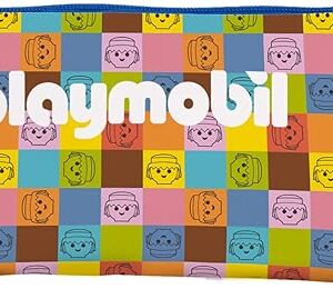 dohe playmobil unite as one portatodo triple cierre doble con cremallera y tirador de goma