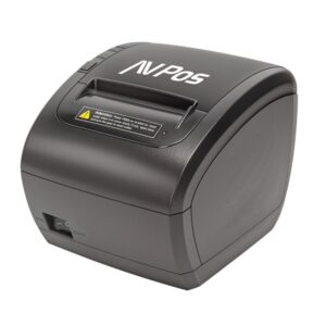 avpos tc90w impresora termica tickets velocidad 300mm/s autocorte parcial usb, wifi y lan color negro