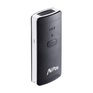 avpos bp200 lector de codigos portatil 1600mah codigos 1d, 2d y qr usb, bluetooth color negro