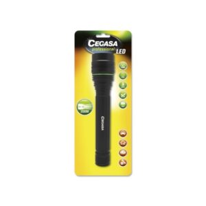cegasa profesional linterna led 1000lm medidas 22.5 x 5cm fabricada en aluminio funciona con 3 pilas c lr14 (no incluidas)