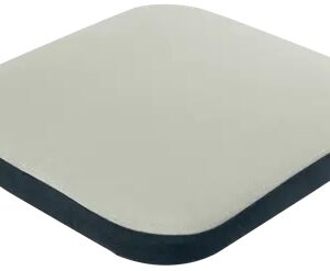 leitz ergo active wobble cojin de asiento hinchable con funda gris claro con certificacion igr mejora la circulacion y alivia la presion en la columna color gris oscuro