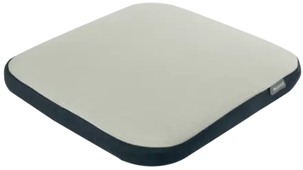 leitz ergo active wobble cojin de asiento hinchable con funda gris claro con certificacion igr mejora la circulacion y alivia la presion en la columna color gris oscuro