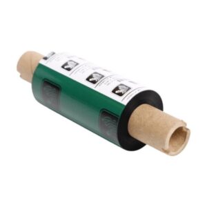 zebra 5095 pack de 12 cintas de transferencia termica original resina ancho 64mm, longitud 74m