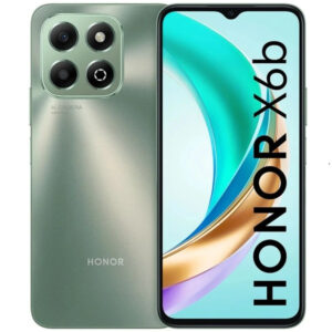 honor x6b smartphone pantalla 6.56" 4+4gb 128gb camara principal 50mp bateria 5200mah admite carga de 35w color verde