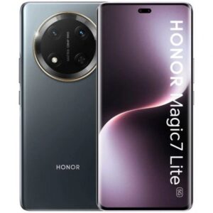 honor magic7 lite smartphone pantalla amoled 6.78" 8gb 256gb camara principal 108mp bateria 6600mah admite carga de 66w color negro titanio