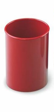 faibo cubilete redondo 7.8x10cm fabricado en poliestireno 100% reciclable color rojo