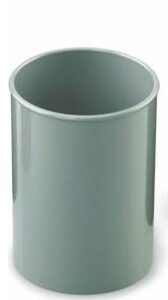 faibo cubilete redondo 7.8x10cm fabricado en poliestireno 100% reciclable color gris