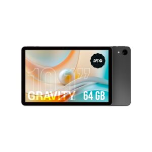 spc gravity 6 tablet pantalla ips 10.1" 4gb 64gb camara 2mpx bateria 5000mah color gris oscuro