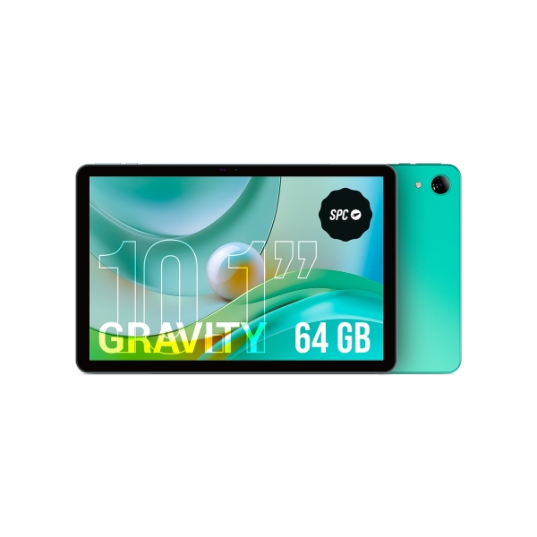 spc gravity 6 tablet pantalla ips 10.1" 4gb 64gb camara 2mpx bateria 5000mah color verde