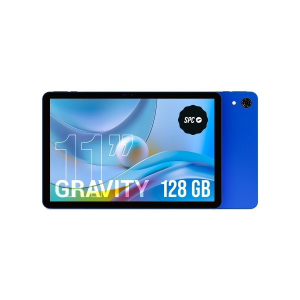 spc gravity 6 tablet pantalla ips 11" 4gb 128gb camara 5mpx bateria 6000mah color azul