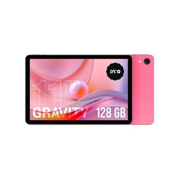 spc gravity 6 tablet pantalla ips 11" 4gb 128gb camara 5mpx bateria 6000mah color rosa