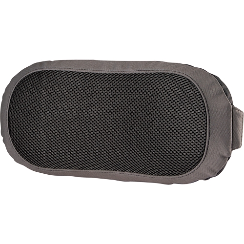 fellowes i spire series cojin lumbar correa ajustable fabricado en suave espuma color negro/gris