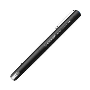 stabilo dr!ver rotulador de punta fina 0.4mm tinta a prueba de manchas, inodora y con base al agua fabricado con 94% de bioplastico color azul