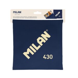milan coleccion 430 bolsa isotermica porta alimentos 0.3l forro interior isotermico color azul