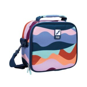 milan the fun bolsa isotermica porta alimentos 3,5l incluye 3 recipientes para alimentos interior aislante termico apertura total correa regulable y extraible