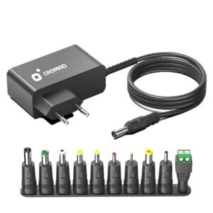 cromad cargador de pared universal automatico 24w 11 conectores diferentes