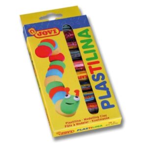 jovi pack con 10 barras de plastilina 15gr muy moldeable no se seca colores surtidos