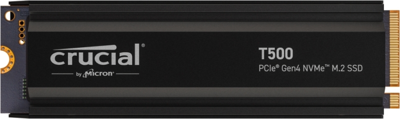 crucial t500 disco duro solido ssd 1tb m2 2280 pcie nvme 4.0 x4 heatsink