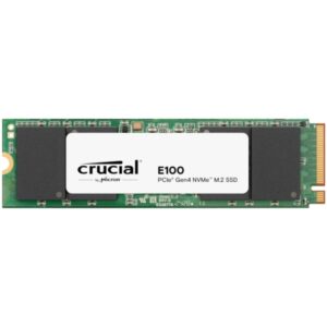 crucial e100 disco duro solido ssd 480gb m2 pcie nvme 4.0