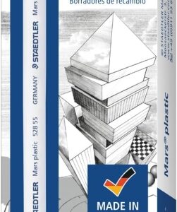 staedtler mars plastic goma de borrar de recambio para portagomas 528 50