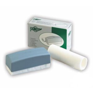 faibo borrador para pizarra blanca con 5 hojas intercambiables con empuñadura de plastico