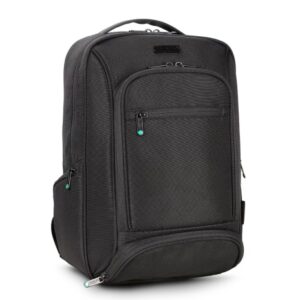 urban factory mixee mochila compacta para portatil hasta 14" ecologica color negro
