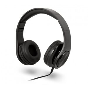 urban factory movee auriculares supraaurales de diadema microfono incorporado color negro