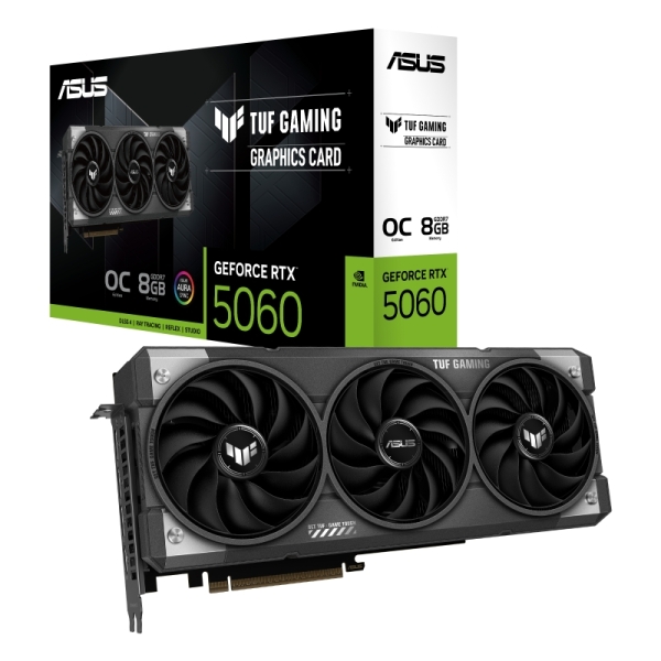 asus tuf gaming geforce rtx 5060 oc edition tarjeta gráfica 8gb gddr7