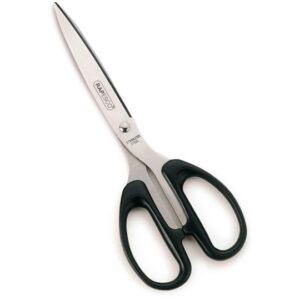 rapesco essential tijeras de acero inoxidable 21cm mangos ergonomicos aptas para diestros y zurdos color negro