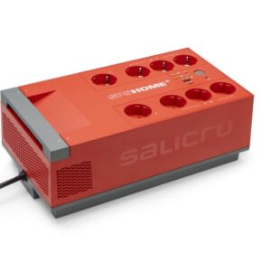salicru sps 850 home+ sistema de alimentacion ininterrumpida sai/ups 850 va off line multibase color rojo