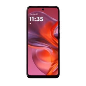 motorola moto g05 smartphone pantalla 6.67" 4gb 128gb camara 50mp bateria 5200mah admite carga de 18w color rojo