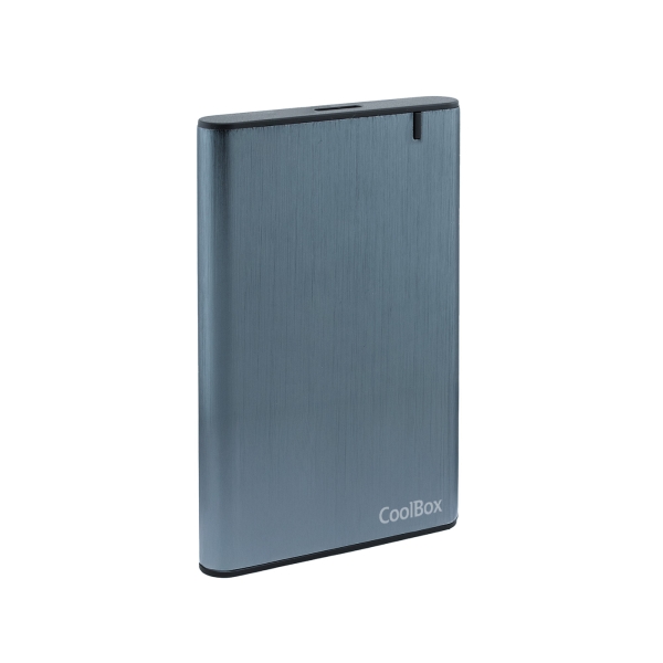 coolbox slimchase a 2550 caja externa 2,5" sata usb3.0 color gris