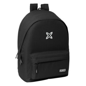 safta munich basicos mochila para portatil 15.6" conector usb 2 compartimentos 31x44x18cm color negro