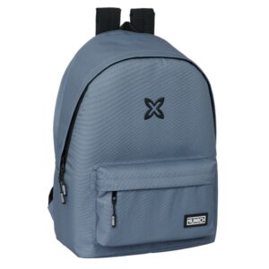safta munich basicos mochila para portatil 15.6" conector usb 2 compartimentos 31x44x18cm color gris