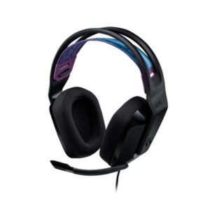 logitech g335 auriculares gaming con microfono adaptador usb c multiplataforma altavoces dinamicos jack 3.5mm color negro