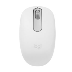 logitech m196 raton inalambrico 1000dpi 3 botones uso ambidiestro color blanco crudo
