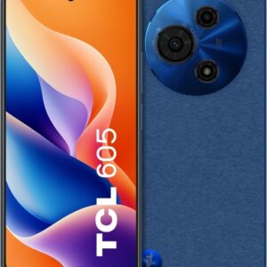 tcl 605 smartphone 6.75" 8gb 256gb camara 50mp bateria 5200mah color azul