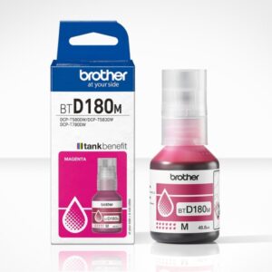 brother btd180m magenta botella de tinta original btd180m