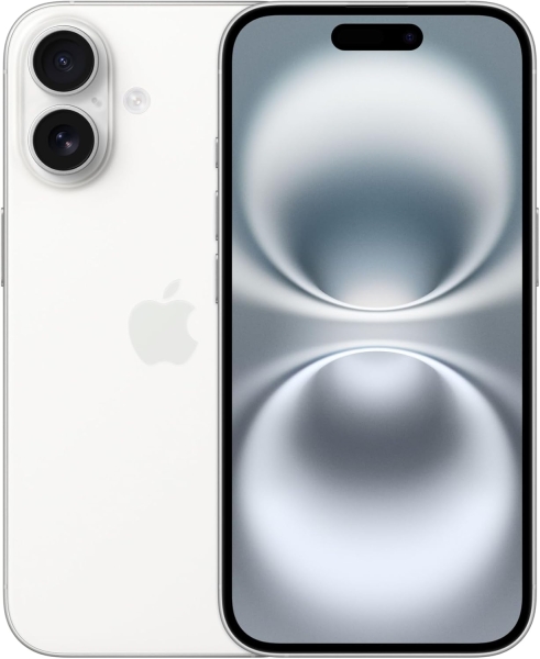 apple iphone 16 pantalla 6,1" chip a18 128gb color blanco