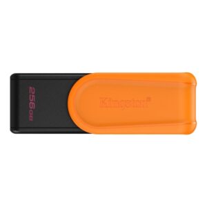 kingston datatraveler exodia memoria usb 256gb usb 3.2 gen 1 tapa giratoria color naranja