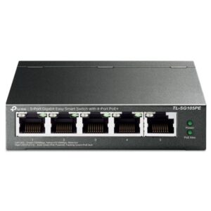 tp link tl sg105pe switch 5 puertos 10/100/1000mbps poe