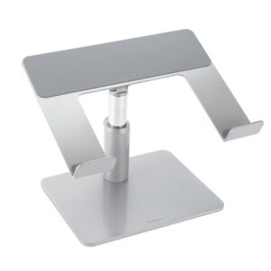 kensington soporte universal para portatiles hasta 16" estructura que facilita la ventilacion altura y angulo ajustables fabricado en acero y aluminio base antideslizante color gris