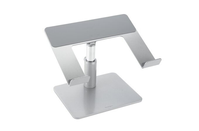 kensington soporte universal para portatiles hasta 16" estructura que facilita la ventilacion altura y angulo ajustables fabricado en acero y aluminio base antideslizante color gris