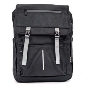 ewent ew2537 vintage mochila para portatil hasta 16,1" imprermeable correa para trolley espalda y hombros transpirables color negro