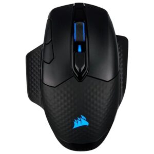 corsair dark core rgb pro se raton gaming inalambrico usb 18000dpi 8 botones programables conmutadores omron conexion inalambrica o usb hasta 36 horas de autonomia color negro