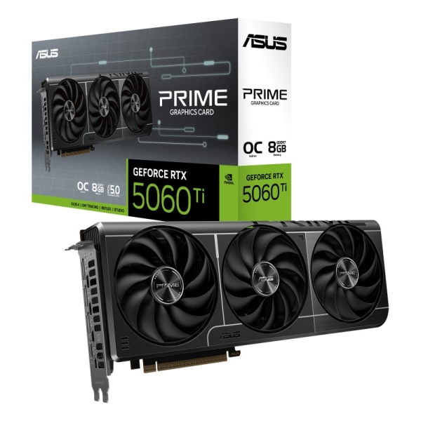 asus geforce rtx 5060 ti prime oc tarjeta grafica 8gb gddr7