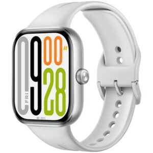 xiaomi redmi watch 5 reloj inteligente smartwatch pantalla amoled 2.07" bluetooth 5.3 autonomia hasta 24 dias resistencia al agua 5 atm color plata