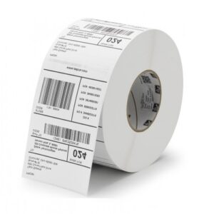godex pack de 10 rollos de 7500 etiquetas de transferencia termica 7500 etiquetas por rollo medidas 100x50mm color blanco mate